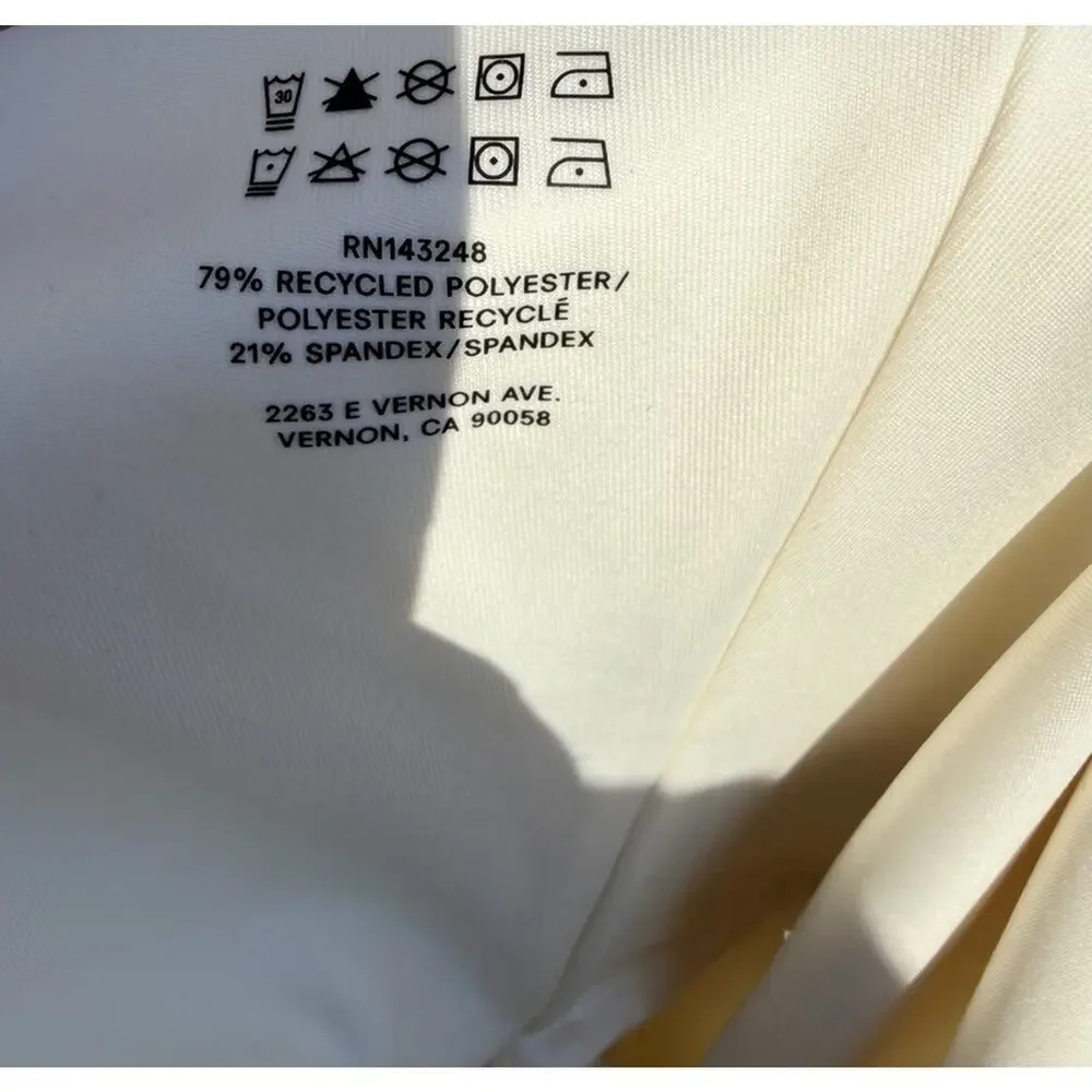 Reformation White Racerback Midi Dress - Picture 3 of 3